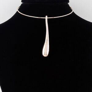 Long Tear Drop Necklace